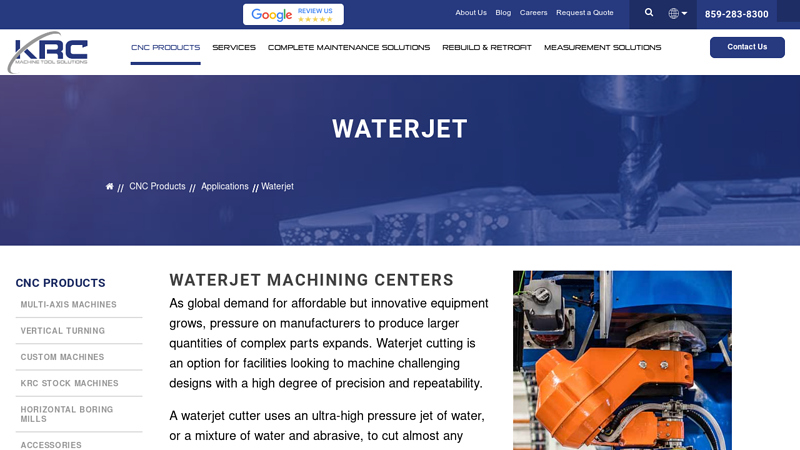Waterjet Cutting Machine Manufacturer