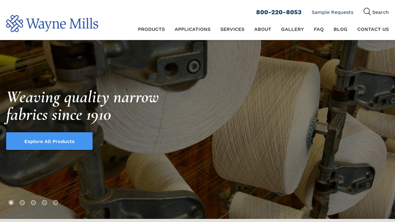 Wayne Mills: Webbing & Tape