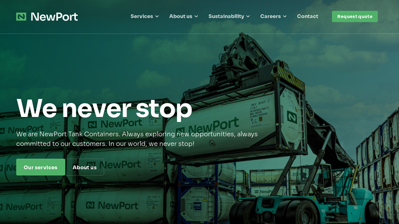 We are NewPort Tank Containers