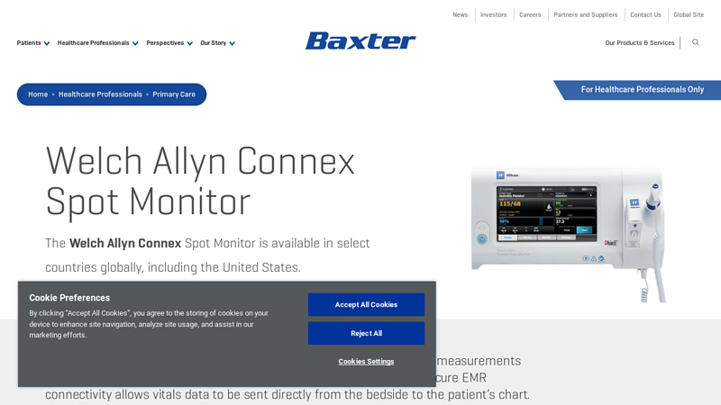 Welch Allyn Connex Spot Monitor