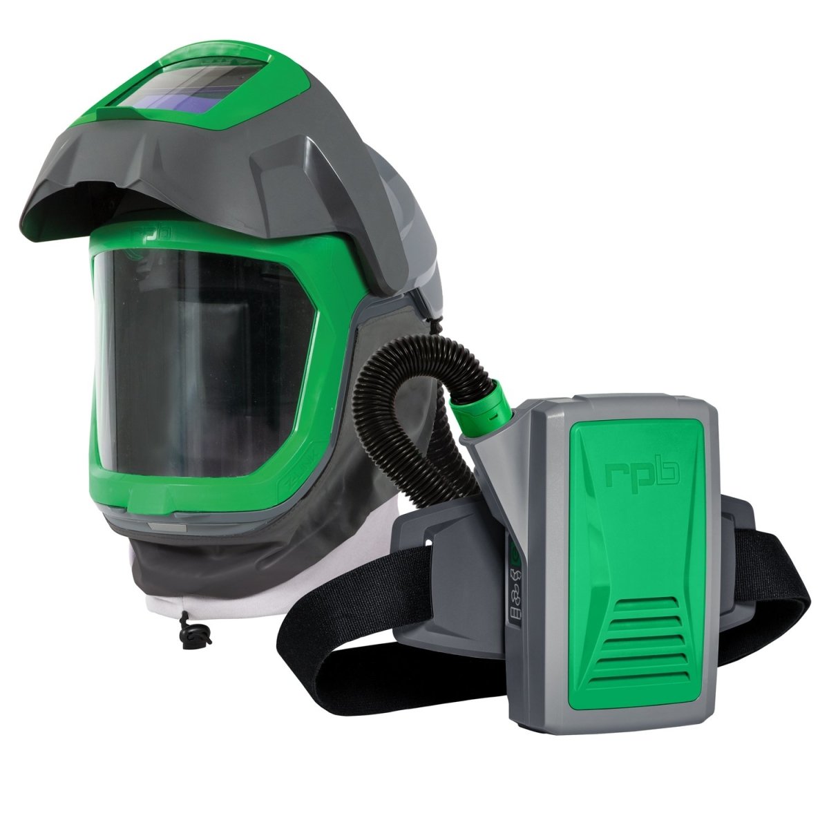 Welding Helmet with Respirator Mask