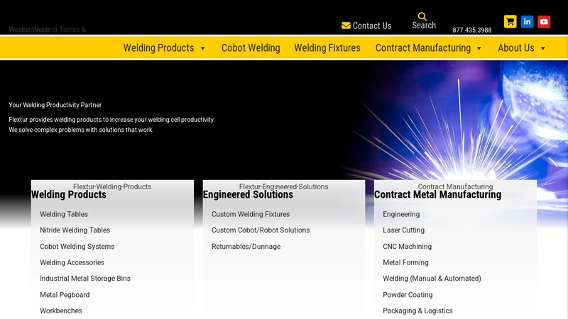 Welding Products, Welding Tables, Workstations & Cobot Solutions