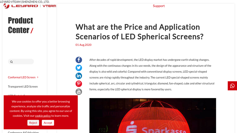 What are the Price and Application Scenarios of LED Spherical ...