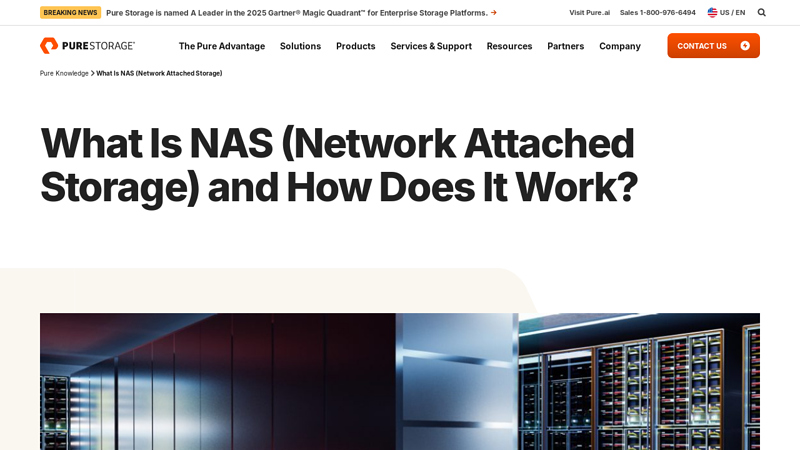 What Is NAS (Network Attached Storage) and How Does It Work?