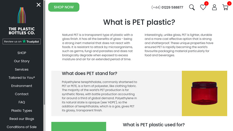 What is PET Plastic?