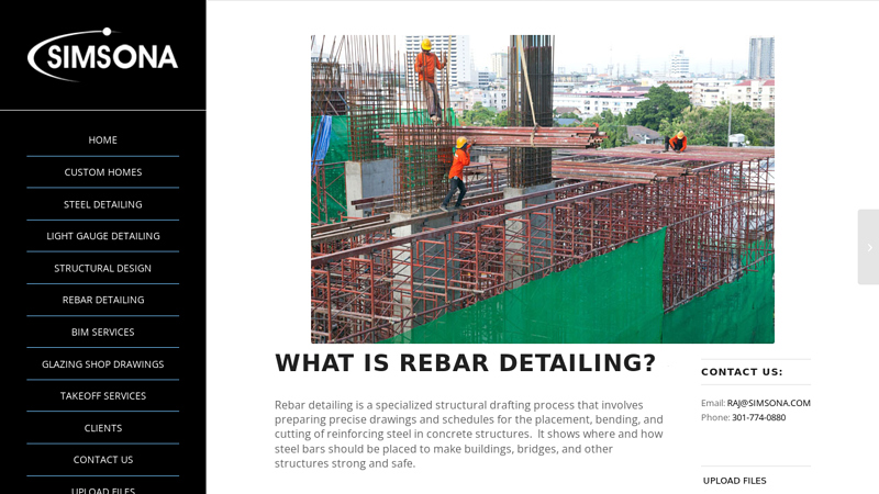 What is rebar detailing?