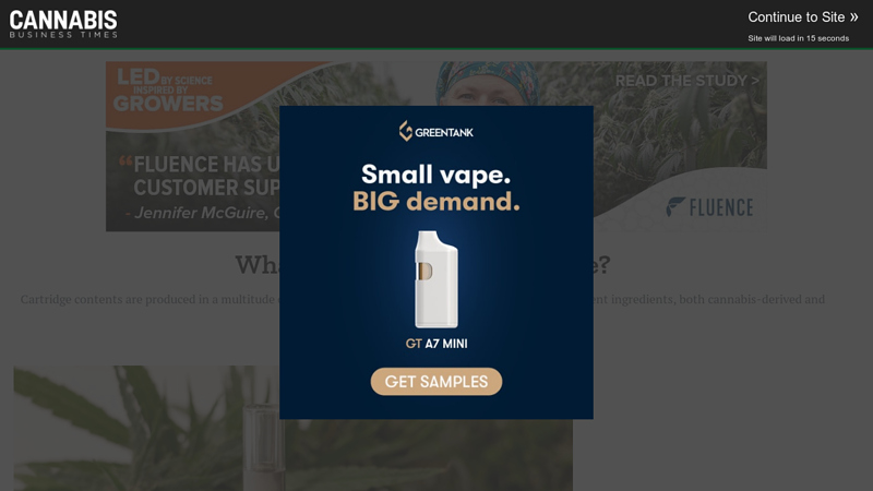 What's In Your Vape Cartridge?