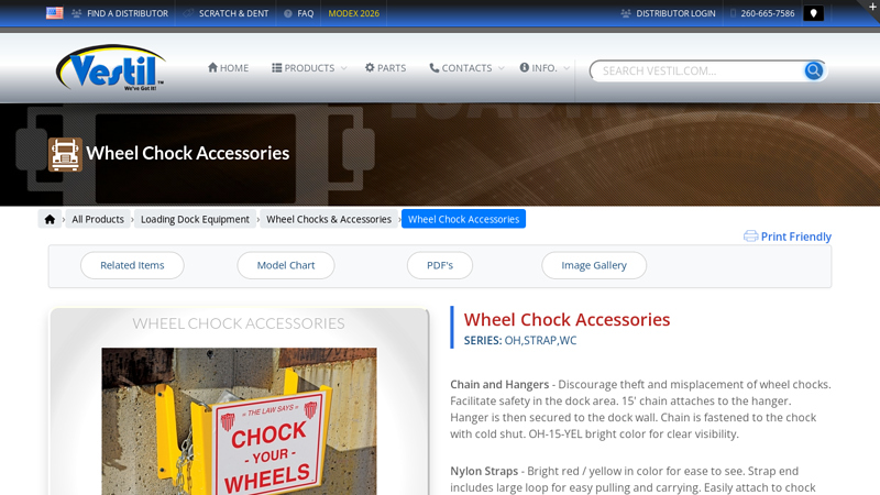 Wheel Chock Accessories (OH,STRAP,WC)