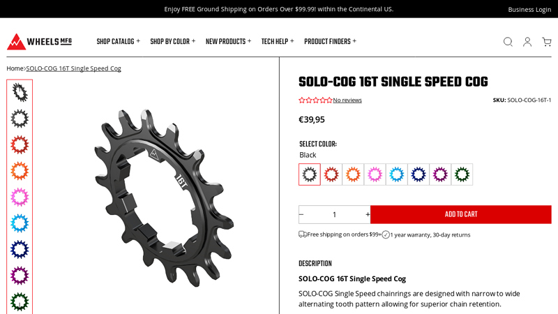 Wheels Manufacturing SOLO
