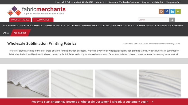 Wholesale Sublimation Printing fabrics