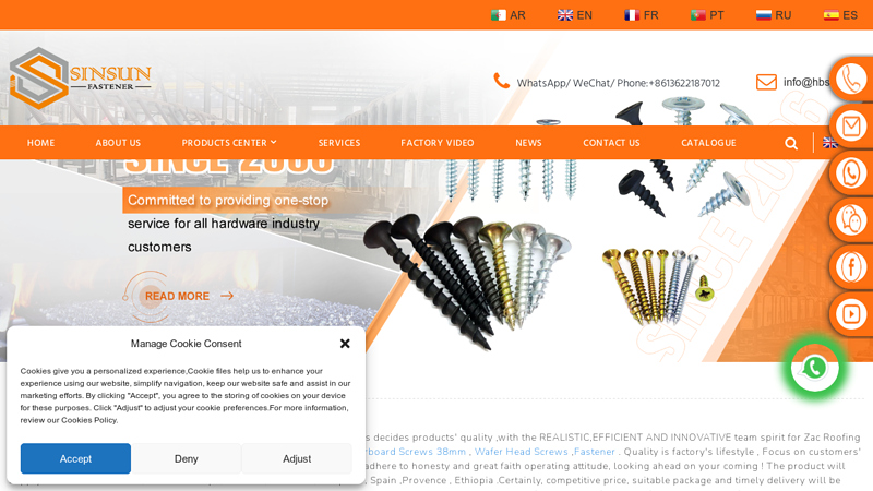 Wholesale Zac Roofing Screws Manufacturer and Supplier, Factory