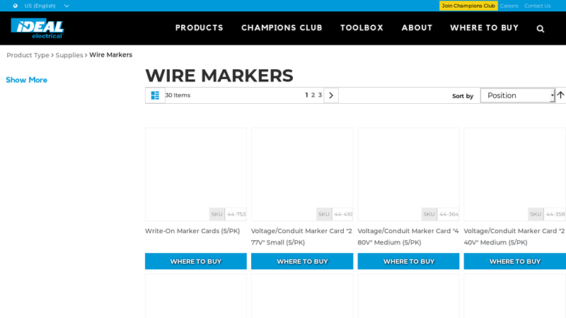 Wire and Voltage & Conduit Markers