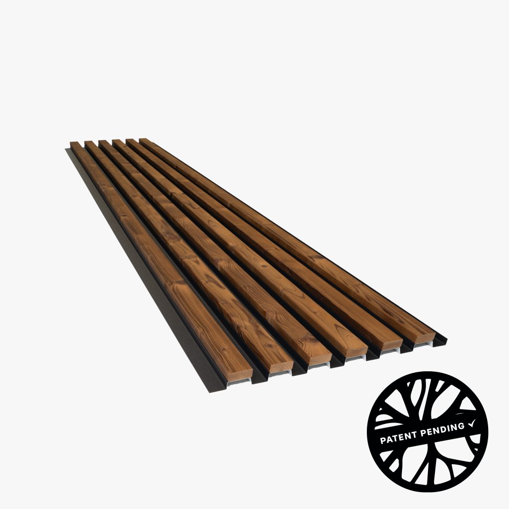 Wooden slat wall, wall panels & acoustic panels » WoodUpp