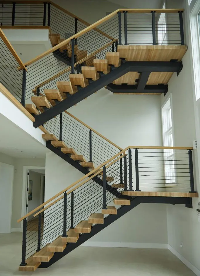 Wooden Stairs With Metal Railing industry insight