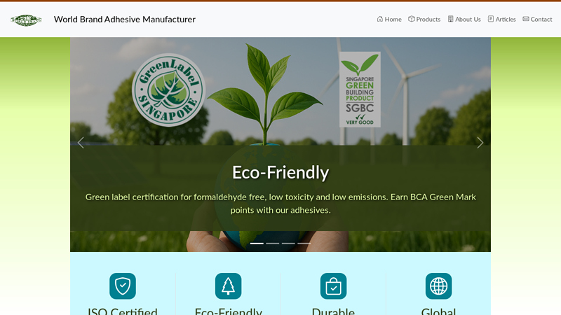 World Brand Adhesive Manufacturer