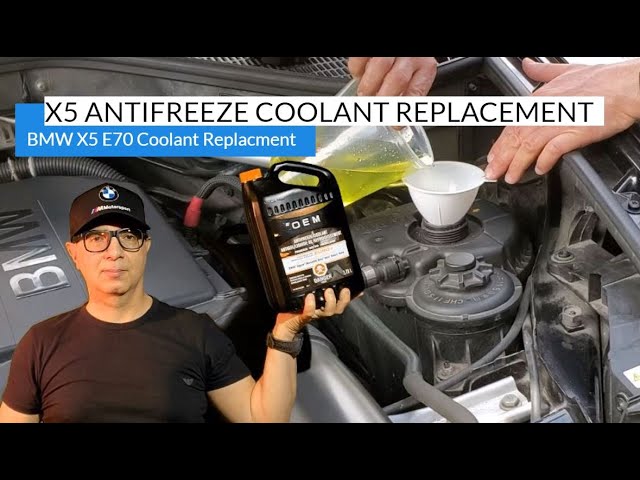 X5 e70 coolant help?