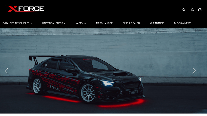 xforce performance exhaust