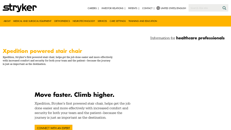 Xpedition powered stair chair