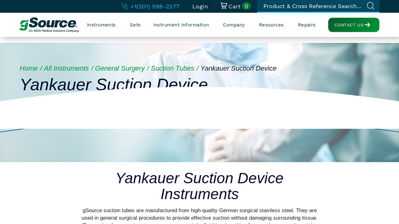 Yankauer Suction Device