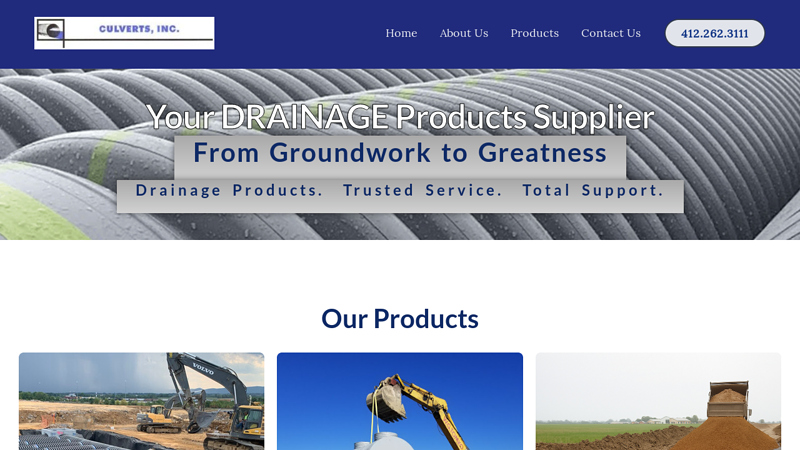 Your ONE stop for all your Drainage Products
