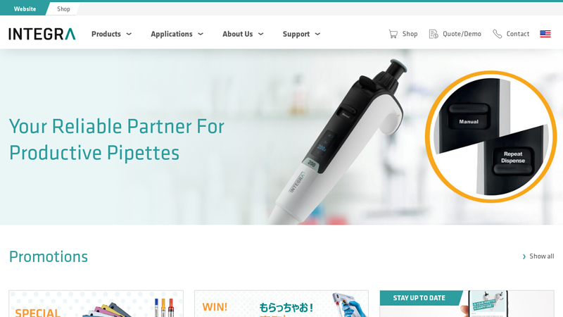 Your Reliable Partner For Productive Pipettes