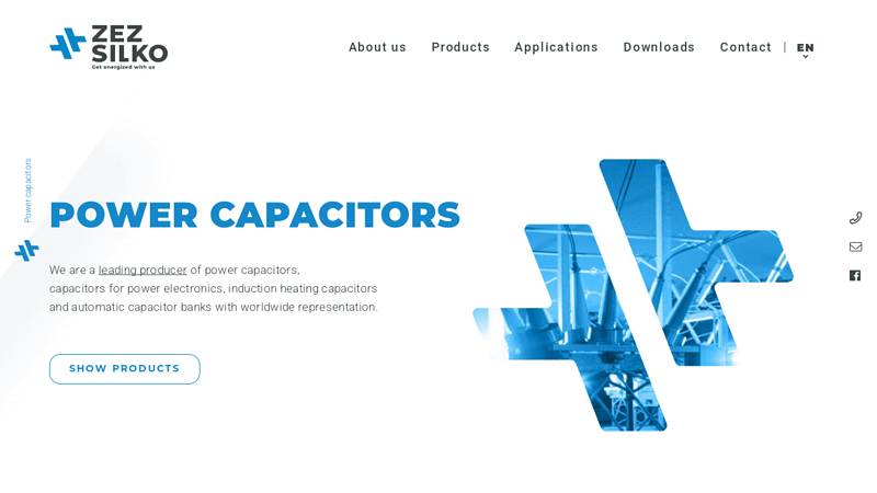 ZEZ SILKO Capacitors for power factor correction