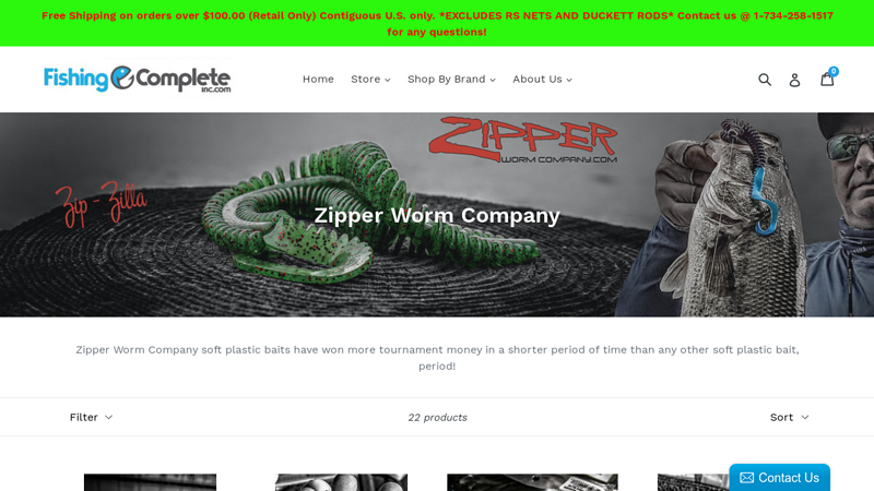 Zipper Worm Company